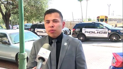 Hallazgo de un cuerpo en un autobús en Laredo