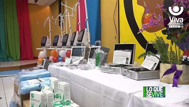 China realiza donación de equipos médicos a Nicaragua