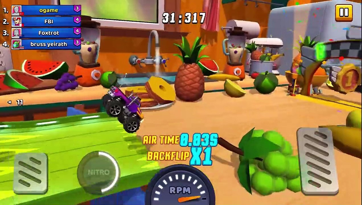 Nitro Jump Racing "Loopy Racers Cup" 4x4 Monster Stunt Driver - Android GamePlay #4