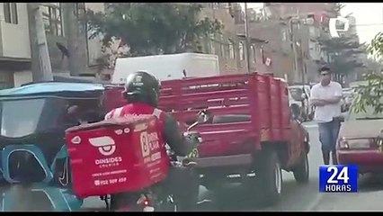 Capturan a delincuente apodado "Yo no fui", tras asaltar a un taxista en Cercado de Lima