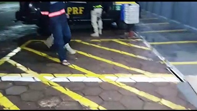 Ciclista é detido pela PRF portando mais de 400 munições de fuzil