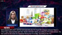 Utah-based company ripped out 'Made in China' tags, replaced with 'Made in USA,' officials say - 1br