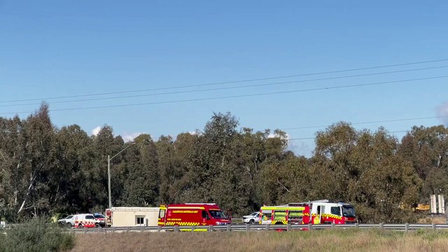 Truck flips at Olympic Highway and Old Narrrandera Road intersection | Tuesday, August 9 | The Daily Advertiser