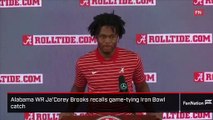 Alabama WR Ja'Corey Brooks recalls game-tying Iron Bowl catch