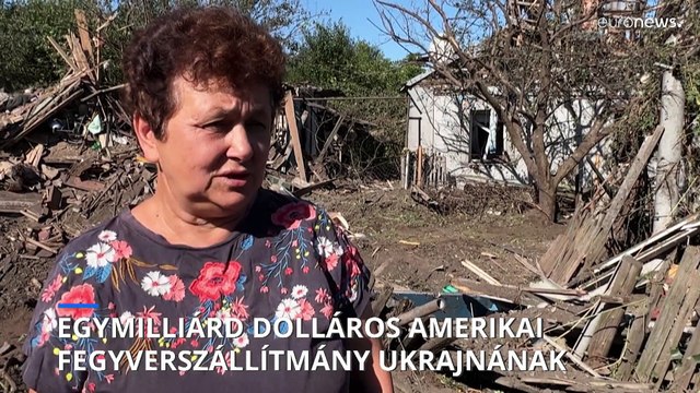 Egymilliárd dolláros fegyverszállítmány Ukrajnának