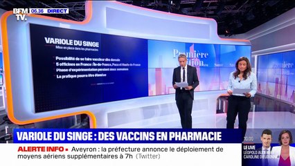 Variole du singe: la vaccination en pharmacie expérimentée dans trois régions de France