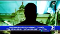 Bruno Pacheco involucra al exministro de Defensa Walter Ayala en pago de sobornos