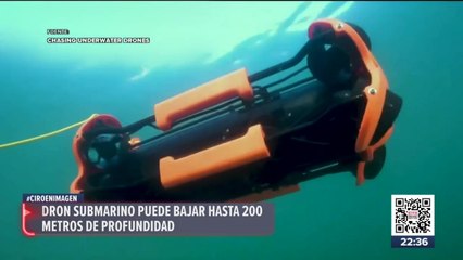 Introducen dron marino en pozo colapsado para localizar mineros atrapados