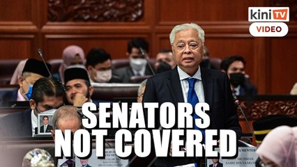 PM: Senators not covered by anti-hopping law