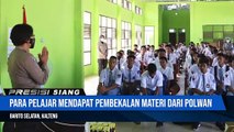 Polwan Polda Kalteng Goes To School Dalam Rangka Hari Jadi Polwan RI Ke-74 Tahun 2022