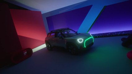 The MINI Concept Aceman. Product Highlight - Welcome Scenario