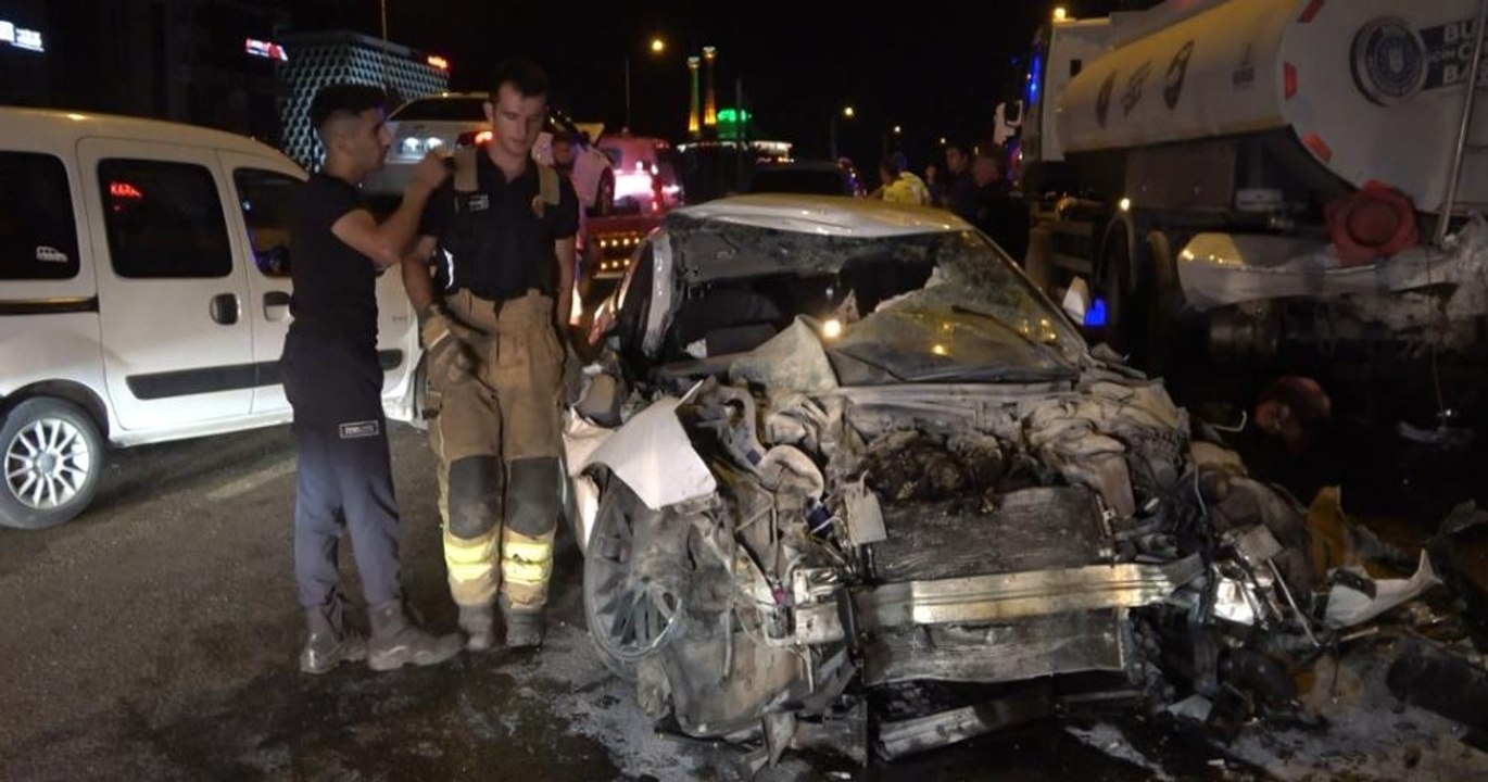 Bursa’da zincirleme kaza: 1’i ağır 5 yaralı