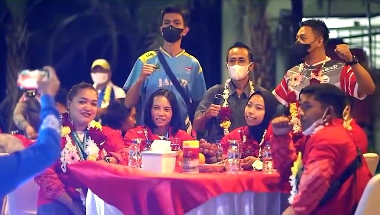 Kapolda Jabar Sambut Atlet Yang Berhasil Raih Juara Pada Kejuaraan ASEAN Paragames Solo Tahun 2022