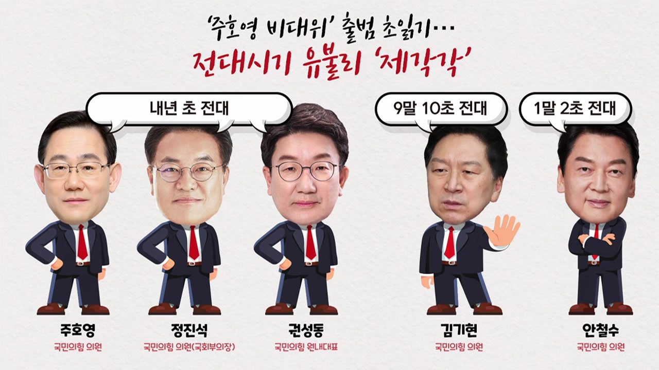 [더뉴스] 여 '주호영 비대위' 출범 임박...박순애 사실상 경질? / YTN
