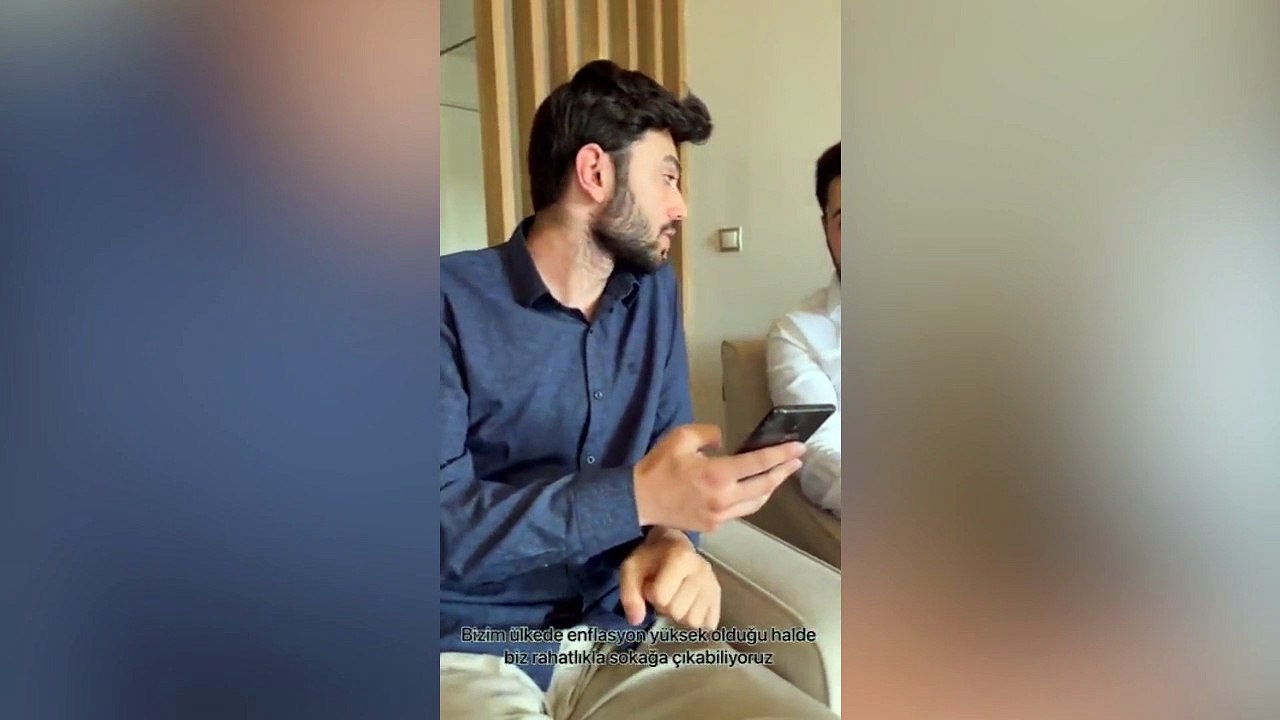 Erdoğan'ın taklidini yapan fenomenden Melih Gök...