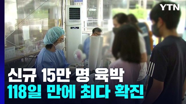 신규 확진자 15만 명 육박...비수도권 위험도 상향 / YTN