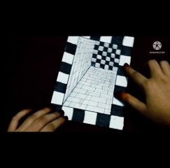 How to draw 3d hole illusion 3d drawing
