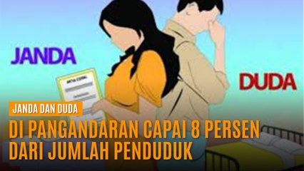 Janda dan Duda di Pangandaran Capai 8 Persen dari Jumlah Penduduk