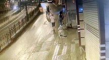 Son Dakika | Polisle şüpheli arasında arbede kamerada: Polisi gözüne yumruk atıp yaraladı