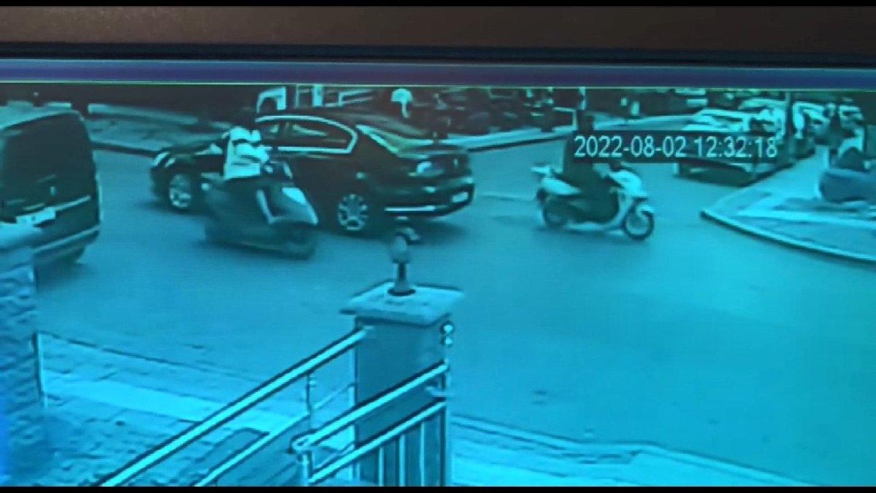 Trafikte tartıştığı motosikletliyi bacağından vurdu
