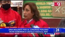 Dina Boluarte: congresistas cuestionan su presencia en la toma de mando de Gustavo Petro