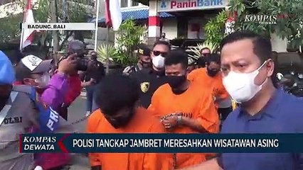 Polisi Tangkap Pelaku Jambret Wisatawan Di Kuta
