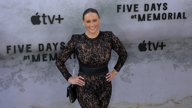 Cassie De Pecol “Five Days at Memorial” Red Carpet Premiere Arrivals | Apple Original Series