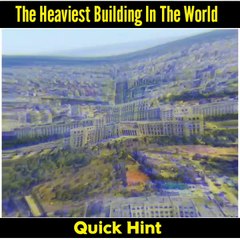 The heaviest building in the world | Palace of the Parliament Bucharest, Romania | quick hint