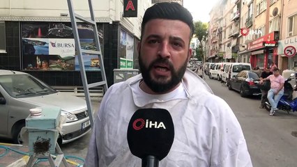 Kraliçe arı bir anda ortalığı fena karıştırdı! O anlar kamerada