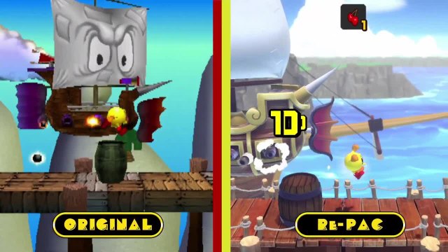 Pac-Man World Re-Pac Graphic Upgrade