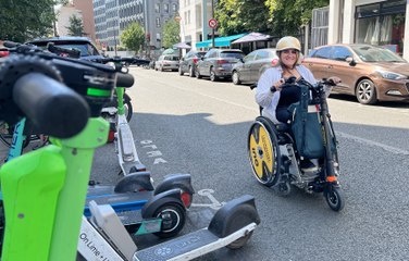 JO 2024: Des fauteuils sur des trottinettes électriques pour faciliter les déplacements