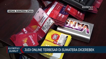 Polisi Gerebek Markas Judi Online Terbesar di Pulau Sumatera