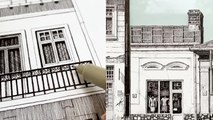 'Incredible artist exceptionally recreates now-destroyed Romanian homes with an ink pen '