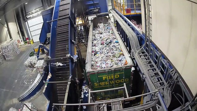 Small explosion at South Kirkby Waste Recycling Centre caught on video
