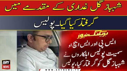 Police arrest Dr Shahbaz Gill over treason charges