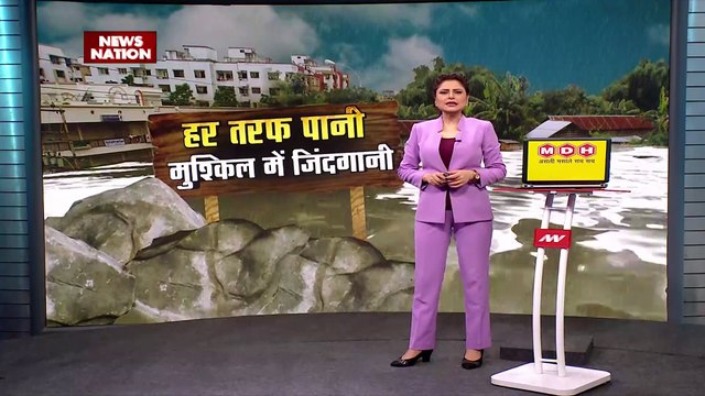 Flood in India 2022: तेलंगाना-छत्तीसगढ़ में भारी बारिश की चेतावनी | Heavy Rainfall | Monsoon News | News Nation