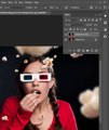How To Create 3D Color Effect In Photoshop | #Photoshop | #Editing World | #photoshoptricks | #Shorts