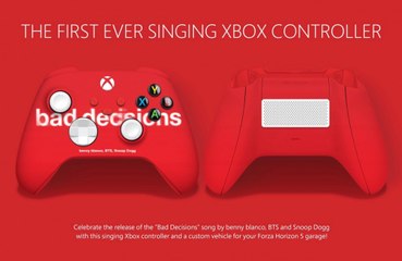 Microsoft running competition to win limited singing controller in collaboration with BTS, benny blanco and Snoop Dogg
