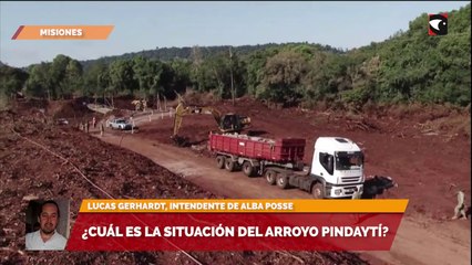 ¿Cuál es la situación del arroyo Pindaytí?