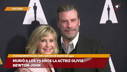 Murió a los 73 años la actriz Olivia Newton-John