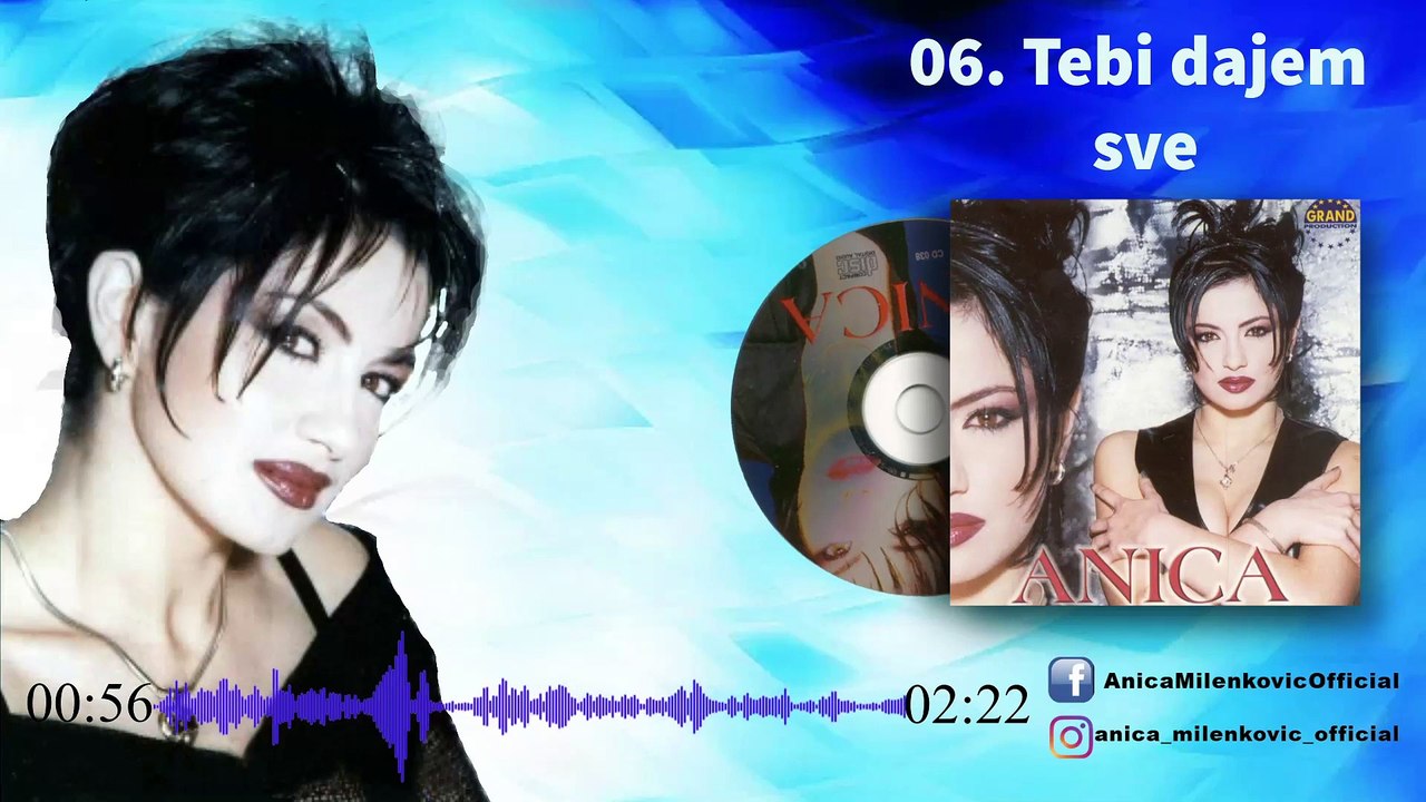 Anica Milenkovic - Tebi dajem sve - (Official Audio 1999)