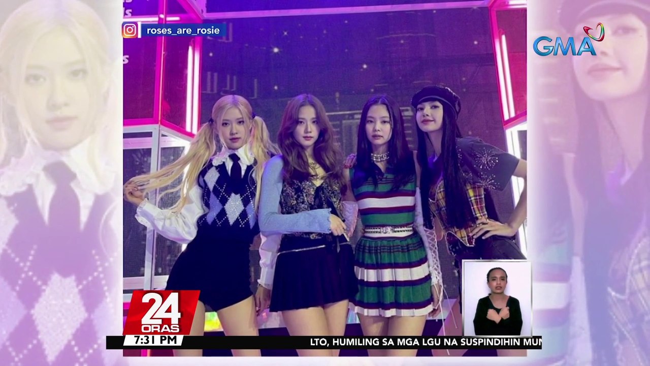 Kpop girl group na 'Blackpink', bibisita sa ban...