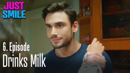 Drinks milk - Just Smile Episode 6