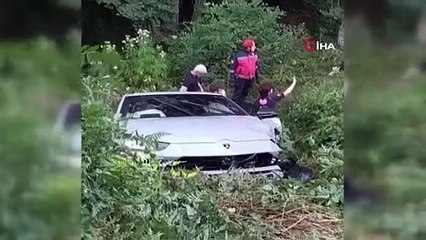 Sakarya'da yayla yolunda milyonluk kaza: 3 yaralı