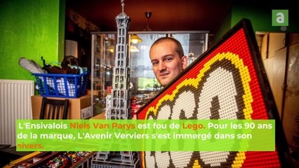 Niels, un Ensivalois véritable passionné de Lego!