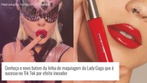 O novo batom da linha de maquiagem da Lady Gaga coleciona milhões de views no Tik Tok por efeito inovador