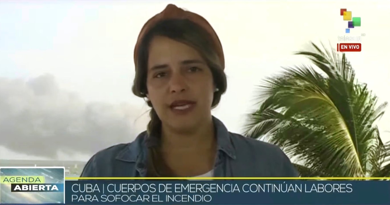 Cuba reporta complicación de los depósitos de combustibles afectados por incendio