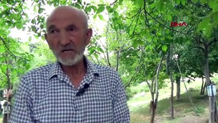 Kütahyalı yaşlı adam boş duran araziyi adeta cennete çevirdi