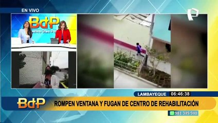 Download Video: Lo planearon hace semanas: internos escapan  de centro de rehabilitación en Lambayeque