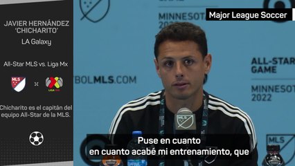Chicharito: "Es como surrealista ser mexicano y jugar contra la Liga MX"